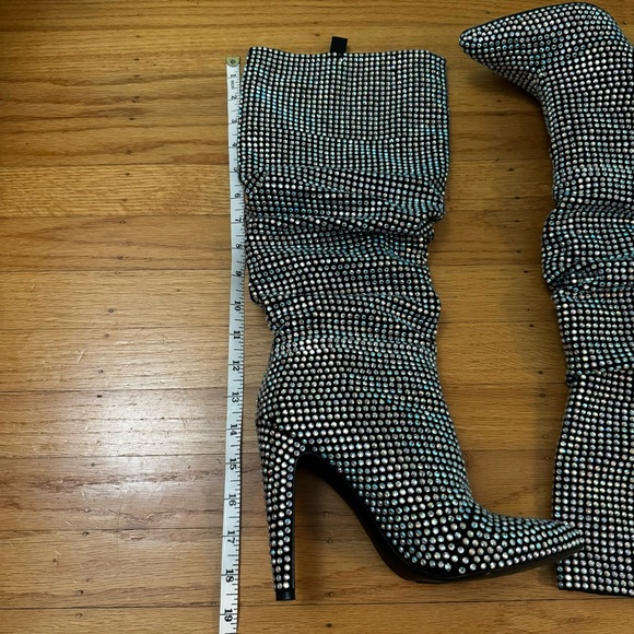 Steve Madden rhinestone boots - Picture 6 of 7